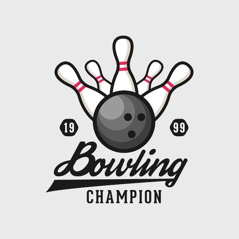 Bowling Logo Design, Bowling Logo, Diver Art, Sports Badge, Typography Lettering, Bowling Pins, Bowling Ball, Bowling Bags, Letter Z