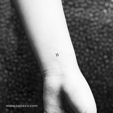 H Serif Capital Letter Temporary Tattoo - Set of 3 Fonts for tattoos #fontsfortattoos tattoo #tattoo tattoos #tattoos fonts #fonts font #font 9.408 Red Ink Tattoo Words, Roman Numeral Tattoo Font, Tattoo Word Fonts, Vertical Tattoo, Fonts For Tattoos, Tattoos Fonts, Tramp Stamp Tattoos, Rib Tattoos For Women, Names Tattoos For Men