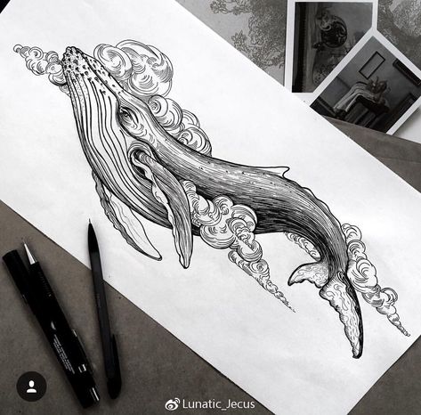 Humpback Whale Drawing Easy, Wale Tattoos, Marine Animal Tattoo, Blue Whale Tattoo, Humpback Whale Drawing, Humpback Whale Tattoo, Whale Sketch, 42 Tattoo, Whale Tattoo