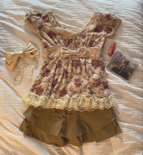 Depop Aesthetic, Himekaji Outfits, Coquette Outfit, Swaggy Outfits, J Fashion, Really Cute Outfits, Girly Outfits, Dream Clothes, Kawaii Fashion