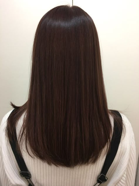 Straight Hair Cuts, Haircuts For Medium Hair, Haircuts Straight Hair, Trendy Hair, Haircuts For Long Hair, Medium Hair Cuts, Dark Brown Hair, Long Hair Cuts, Medium Length Hair Cuts