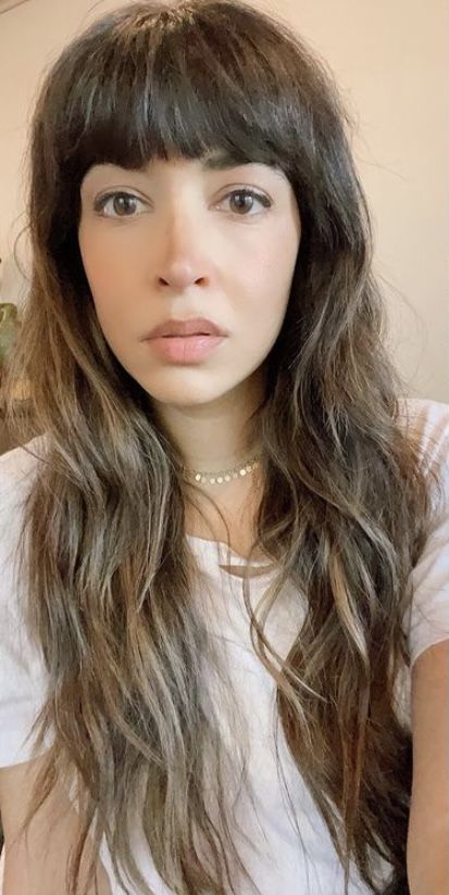 Hannah Simone, Bangs, Long Hair Styles, Instagram Photos, Photo And Video, Instagram Photo, Hair Styles, Hair, Beauty