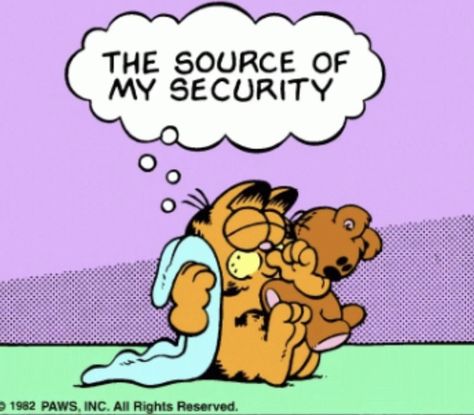 Garfield Panels, Garfield Pooky, Garfield Aesthetic, Cute Garfield, Garfield Stuff, Cat Gang, Garfield Quotes, Garfield Comic, Fat Orange Cat