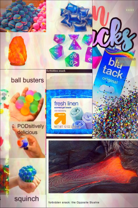 Forbidden Food, Forbidden Snacks, Foolish Mortals, Snowy Woods, Tide Pods, Gel Beads, Big Mood, Fresh Linen, The Attic