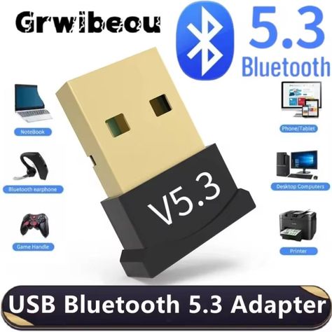 Bluetooth Transmitter, Laptop Mouse, Wireless Speaker, Usb Adapter, Tablet Phone, Wireless Speakers, Computer Peripherals, Pc Laptop, Portable Audio