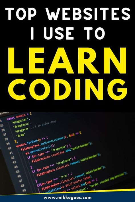 These are the absolute best websites to learn coding and web development for beginners! If you're looking for a great online course to learn programming from scratch, check out these resources – they're great for absolute beginners and intermediate level developers. Happy learning and have fun coding! #mikkegoes #coding #learntocode #webdevelopment #programming Learn Hacking, Basic Computer Programming, Computer Science Programming, Coding For Beginners, Coding Courses, Happy Learning, Learn Coding, Learn Computer Science, Web Development Course