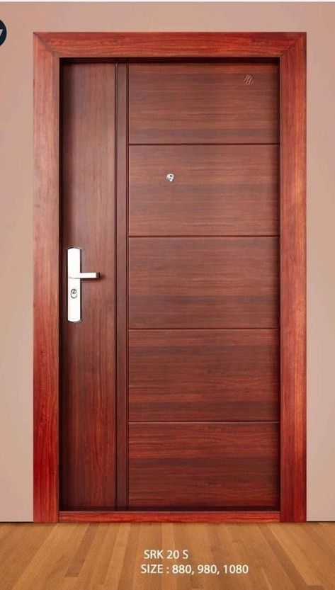 Door designing ideas Bed Room Doors New Design, Bed Room Doors New, Modern Wooden Doors Interior, Veneer Door Design With Groove, Wooden Laminate Door Design, Wooden Bedroom Doors Modern, Saftydoor Wooden Design, Polish Door Design, Wooden Bedroom Door Design