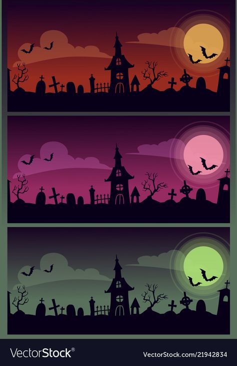 Cartoon Graveyard, Graveyard Landscape, Old Graveyard, Scary Cartoon, Halloween Cake Design, Halloween Live Wallpaper, Baseball Vector, Horror Cartoon, Halloween Graveyard