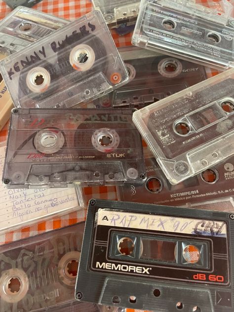 grandpa's house finds #cassettes #tape #music Cassette Tapes Aesthetic Vintage, Casset Tapes, Tapes Aesthetic, Jay Merrick, Tape Music, Hannah Baker, Old School Aesthetic, Clear Tape, Desi Aesthetic