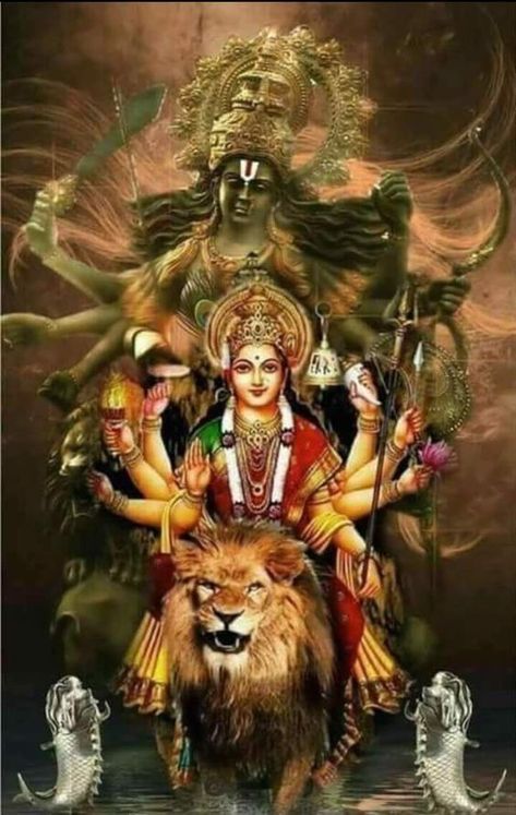 Pin by Sai Snehita on devi | Maa durga photo, Durga maa, Durga kali Maa Durga Hd Wallpaper, Navratri Puja, Maa Durga Photo, Kali Hindu, Durga Picture, Indian Goddess Kali, Durga Kali, Aadi Shakti, Saraswati Goddess