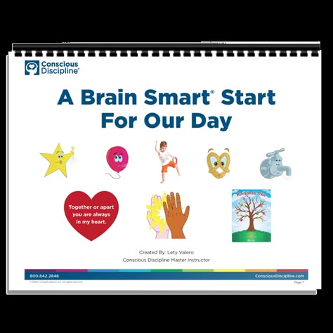 Resource: Guide to a Brain Smart Start for Our Day | Conscious Discipline Preschool Conscious Discipline Ideas, Brain Smart Start Activities, Conscious Discipline Brain Smart Start, Conscious Discipline Activities, Conscious Discipline Preschool, Brain Smart Start, Safe Place Conscious Discipline, Transitional Kindergarten Classroom, Preschool Environments