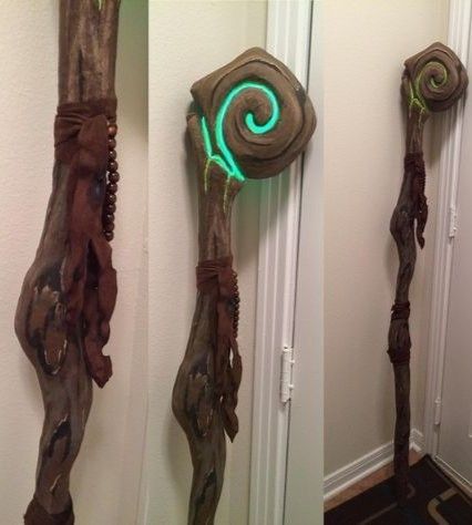 Cosplay Staff, Staff Diy, Staff Magic, Larp Props, Wizard Staff, Wooden Staff, Walking Staff, Wizard Costume, Hand Carved Walking Sticks