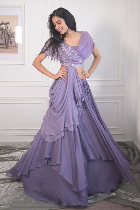 #BEAUTY ,#REALATIONSHIPS #Fashion #Outfits #Summer Outfits #Animals Butterfly Crop Top, Purple Lehenga, Party Wear Gowns, Crop Top Lehenga, Function Dresses, Wedding Lehenga Designs, Lehenga Designs Simple, Fancy Sarees Party Wear, Gaun Fashion