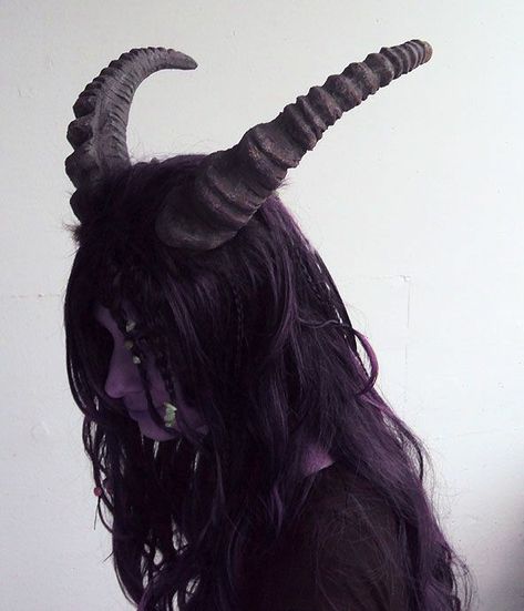 Faun Ears, Faun Horns, Cosplay Horns, Goat Horns, Halloween Costumes For 3, Fairy Wings, Costume Makeup, Character Aesthetic, Dnd Characters