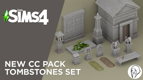 Sims 4 Cc Gravestone, Sims 4 Cemetery Cc, Sims 4 Graveyard Cc, Sims 4 Trailer Park Cc, Sims Love, Sims Medieval, San Myshuno, Fantasy Furniture, Casas The Sims 4