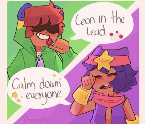 Leon X Sandy, Sandy Brawl Stars, World Of Gumball, The Amazing World Of Gumball, Brawl Stars, Cutie Patootie, Cute Art, Comics, Stars