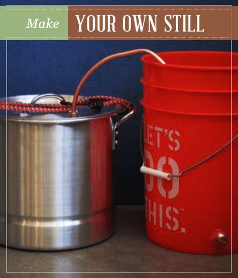 Make Your Own Still Homemade Still, Moonshine Still Plans, Alcohol Still, Homemade Moonshine, How To Make Moonshine, Whiskey Still, Homemade Alcohol, Workshop Diy, To Build A Fire