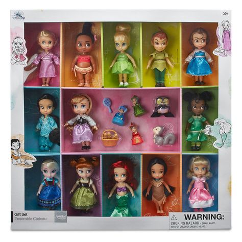 Disney Animators' Collection Mini Doll Gift Set - 5'' Disney Animators Collection Dolls, Disney Store Toys, Snow White Doll, Disney Princess Toys, Disney Animator Doll, Disney Animators Collection, Disney Animators, Disney Doll, Disney Princess Dolls