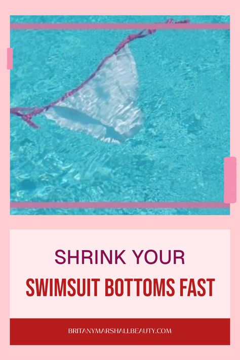 Is your swimsuit bottom feeling a bit loose? Nobody wants to rock a saggy suit at the beach! In this easy and quick guide, learn how to effectively shrink your swimsuit bottoms without causing any damage. Perfect for when the fit just isn't right. Discover simple home methods and tips that will help restore the snug fit you love. Whether it's a classic bikini or a trendy one-piece, we got you covered! Say goodbye to all those awkward moments and confidence-sapping swims by following our tips! Bueaty Tips, Summer Style Guide, Eyelash Lift, Bleach Tie Dye, Best Swimsuits, Swimsuit Bottoms, Fashion Guide, Simple Home, Rock A