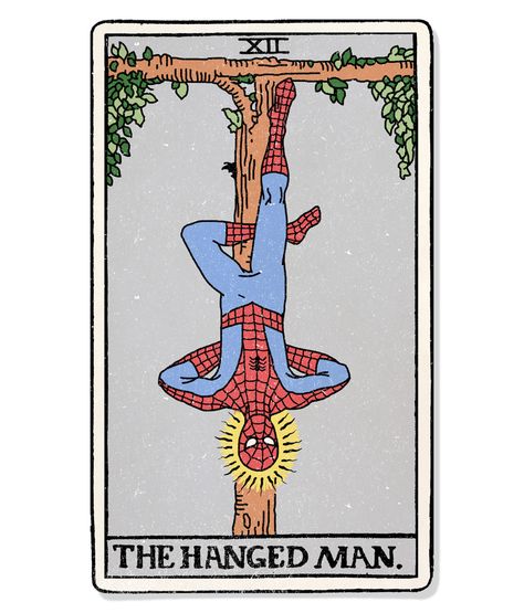 Hanged Man Tarot, Hanged Man, The Hanged Man, Tarot Cards Art, Tarot Art, Funky Art, Cool Posters, Art Plastique, Tarot Card