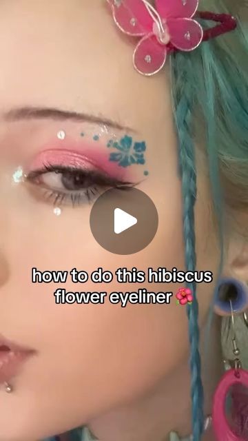 Kitty’s RAVE 😻 on Instagram: "KITTYS RAVE  coming 2 HAWAII ! October 18th 🌺🏝️ #kittysravehawaii#kittysravetour#hawaii#honolulu#rave 

Here’s some makeup inspo 😍🌺❤️‍🔥 
Tickets go on sale soon ! 👀🎀

Video by: @hollow_fangz 🫶🏼" Hawaii Makeup Look, Hawaii October, Hawaiian Makeup, Hawaii Makeup, Hawaii Honolulu, Some Makeup, Inspo Instagram, Makeup Tattoos, Nail Tattoo