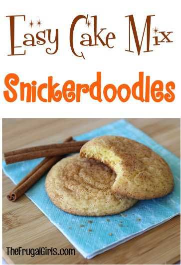 Snickerdoodle Cake Mix Cookie Recipe! ~ from TheFrugalGirls.com ~ these Easy Cake Mix Snickerdoodles can be made in a snap and are SO delicious! #cookies #recipes #thefrugalgirls Easy Snickerdoodle Recipe, Snicker Doodles, Snickerdoodle Cake, Michael Jr, Snickerdoodle Recipe, Cake Mix Cookie Recipes, Snickerdoodle Cookies, Chocolate Chip Cake, Almond Extract