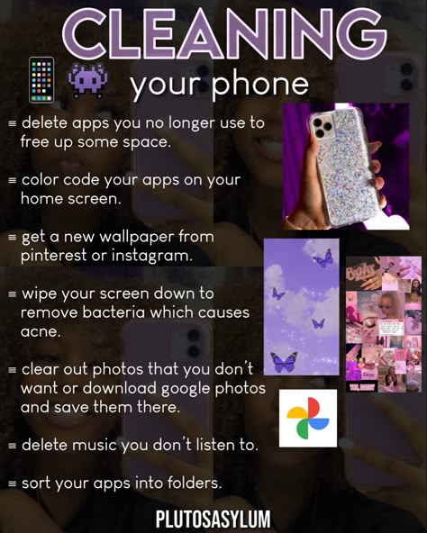 How To Give Your Phone A Glow Up, Teen Advice, Social Life Hacks, Iphone Life Hacks, Youtube Channel Ideas, What To Do When Bored, Beauty Routine Tips, Girl Advice, Baddie Tips