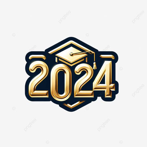 Class 2024 Graduation Logo, Degree Cap, Graduation Logo, Cap Png, Off Logo, Logo Cloud, Medical Business, Marketing Poster, 2024 Year