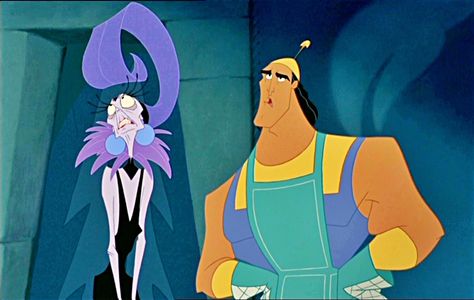 Yzma and Kronk Yzma And Kronk, Disney Duos, Disney Sleeve, Disney Marathon, Disney Challenge, Duo Costumes, Villain Costumes, The Emperor's New Groove, Couples Halloween Outfits