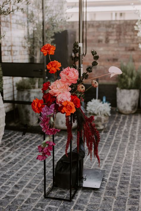 CHLOE & EWAN’S BRISBANE WEDDING – Hello May Modern Jewel Tone Wedding, Floor Flowers, Ceremony Styling, Cabo Wedding, Indoor Ceremony, Bad Behavior, Hello May, Flower Arranging, Wedding Mood Board