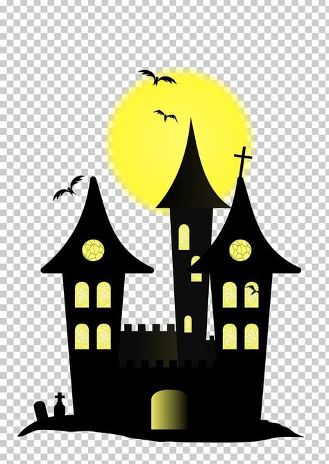 Halloween Castle Drawing, Black And White Castle, Castle Clip Art, Castle Png, Castle Cartoon, Artwork Black And White, Castle Halloween, Drawing Halloween, Halloween Castle