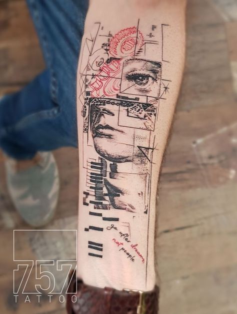 Geometric Tattoo Leg, Tattoo Ideas Female Sleeve, Geometric Tattoo Sleeve Designs, Geometric Tattoo Pattern, Tattoo Sleeve Ideas, Mangas Tattoo, Alevel Art, Geometric Sleeve Tattoo, Female Sleeve