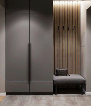 Pinterest @spiciwasabi 🦋🦋🦋 entryway Hotel Closet, Wardrobe Design Ideas, Vstupná Hala, Wooden Wardrobe Design, Wardrobe Design Modern, Entrance Furniture, Wardrobe Door Designs, Home Hall Design, Wardrobe Interior Design