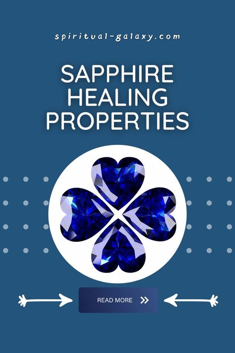 Sapphire Meaning, Crystal Work, Crystals Healing Properties, Crystals Healing, Hematite Stone, Crystal Healing Stones, Ancient Knowledge, Energy Work, Sapphire Stone