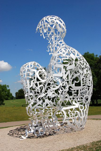 Jaume Plensa by snapperQ, via Flickr Jaume Plensa, Yorkshire Sculpture Park, Alberto Giacometti, Public Sculpture, Sculpture Metal, Sculpture Park, Sculpture Installation, Figurative Sculpture, Wassily Kandinsky