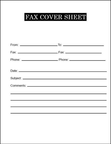 Simple Fax Cover Sheet Templates Cover Sheet Template, Fax Cover Sheet, Free Printable Templates, Sheet Template, Printable Templates, Cool Kitchen Gadgets, Pdf Templates, Templates Printable Free, Printable Image