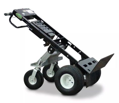 Hand Trucks R Us - Electric Powered Transformer Hand Truck - Item: TTOE Electric Wheelbarrow, Portable Wheelchair, Klr 650, Hand Cart, Welding Cart, Hand Trucks, Construction Tools, Car Tools, Cool Gadgets To Buy