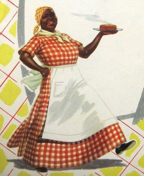 Black Folk Art, Aunt Jemima, Vintage Housewares, Colorful Dress, Vintage Kitchenware, Julia Child, Black Doll, African American Art, African American History