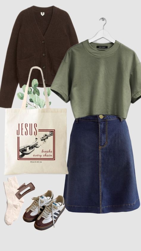 #outfitinspo #modestfashion #modestoutfits #modesty #christian #christiangirl #jesussaves #jesusislord #fallaesthetic #fallfashion #apostolicpentecostal Christian Modest Outfits, Modesty Outfits, Christian Fashion, Modest Fashion Outfits, Outfit Inspo Fall, Christian Clothing, Casual Style Outfits, Lookbook Outfits, Looks Vintage