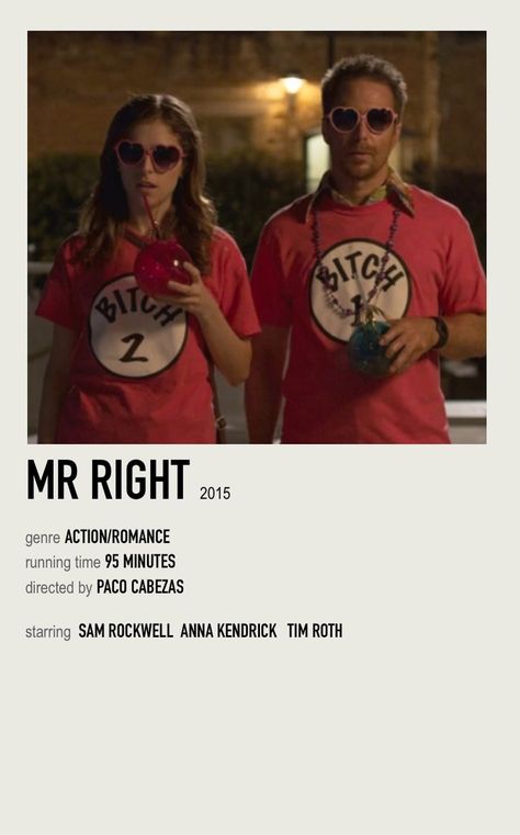 Mr Right Movie, Best Teen Movies, Romcom Movies, Film Recommendations, Movies To Watch Teenagers, Netflix Subscription, Netflix Movies To Watch, Iconic Movie Posters, Movie To Watch List