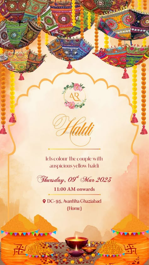 Haldi Invite, Haldi Invitation, Sikh Wedding Invitations Cards, Wedding Illustration Card, Hindu Wedding Invitation Cards, Bangle Ceremony, Wedding Card Design Indian, Engagement Invitation Cards, Hindu Wedding Invitations