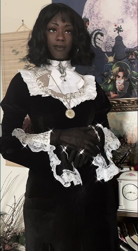 Trad Goth Dress, Trad Goth, Happy Birthday To Me, Goth Dress, Afro Punk, Gothic Lolita, Character Outfits, Lolita Fashion, Goth Fashion