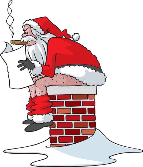 You ve been bad Santa. A cartoon Santa sitting on the chimney of a naughty perso #Sponsored , #sponsored, #Sponsored, #Santa, #naughty, #perso, #cartoon Bad Santa, Creepy Christmas, Christmas Doodles, Christmas Card Art, Funny Xmas, Christmas Hanukkah, Santa Clause, Christmas Cartoons, Christmas Drawing