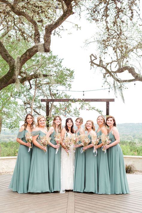 Sea Green Bridesmaid Dresses, Pampas Grass And Eucalyptus Wedding, Sea Glass Green Wedding, Eucalyptus Green Bridesmaid Dresses, Green Wedding Bridesmaids, Sea Glass Bridesmaid Dresses, Eucalyptus Bridesmaid Dresses, Pampas Grass And Eucalyptus, Eucalyptus Bridesmaid Dress