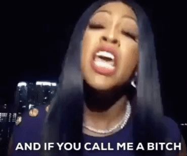 @diwhore Trina The Baddest, Funny Mood Gif, Mood Gif, Reaction Gif, Current Mood Meme, The Baddest, Bad Girls Club, Mood Songs, Mood Humor