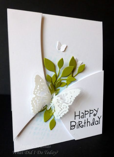 Cas Cards Ideas, Elegant Cards Handmade, Butterfly Cards Handmade, Dragonfly Cards, Butterfly Birthday Cards, Cas Cards, Hand Made Greeting Cards, Birthday Cards For Women, Making Greeting Cards