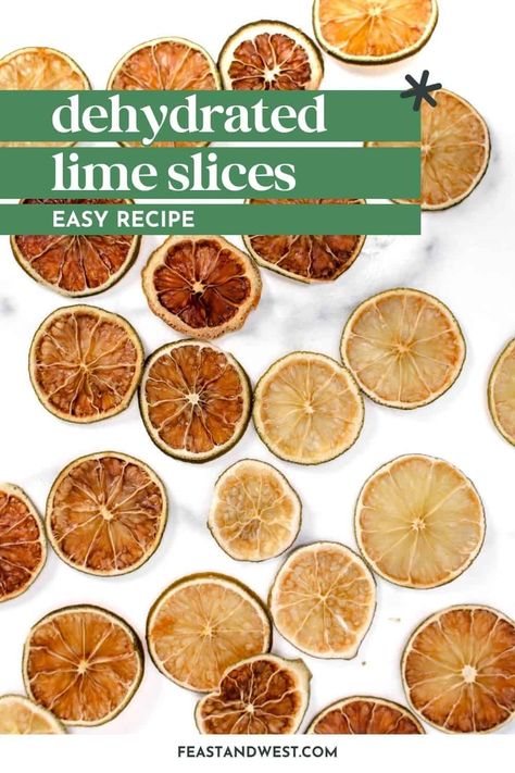 Step up your bar tending game with super simple garnishes lime dehydrated lime slices! This quick and easy recipe makes a versatile garnish that can go on top of tons of your favorite cocktails. https://feastandwest.com/2024/04/15/dehydrated-lime-slices/ Dehydrated Limes In Oven, Dried Limes For Cocktails, Lime Garnish Cocktails, Dehydrated Limes For Cocktails, Dehydrated Lime Slices, Fun Summer Cocktails, Dehydrated Limes, Bar Tending, Mezcal Margarita