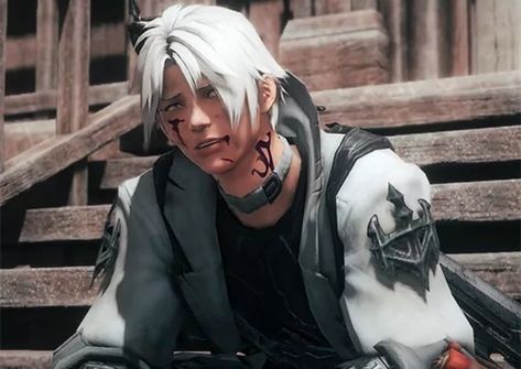 Thancred Waters, Fantasy Male, Final Fantasy Xiv, Resident Evil, Final Fantasy, Anime Boy, Fangirl, Fictional Characters, White