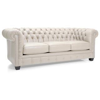 Brown Chesterfield Sofa, Rustic Comforter, White Leather Sofas, Sofa Leg, Sofa Brown, Leather Chesterfield Sofa, Leather Chesterfield, Tufted Leather, Furniture Sofas