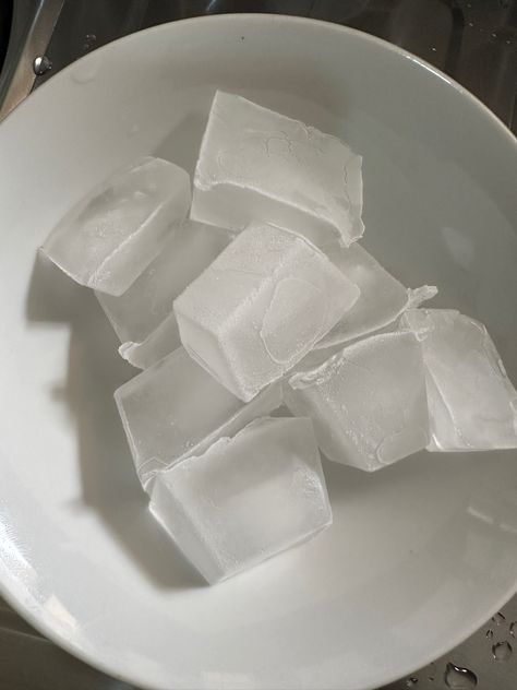 Ice Eater, Aesthetic Clean, I'm Tired, Cold Therapy, Ice Cubes, Ice Cube, Meal Ideas, Food Ideas, Collage